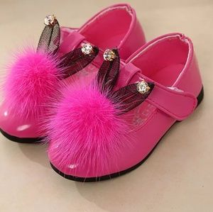 Bunny Ear Rhinestone Mary Janes